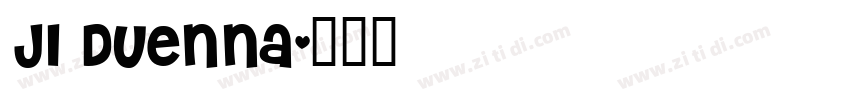 JI Duenna字体转换